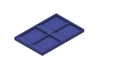 Screw box holder with slots v2 stackable