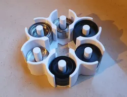 Snow flake Ring Stand - 24 mm