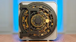 Vault with Combination Lock