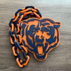 مجاني Other STL تنزيل - da bears hype chain pendent - STL LAB