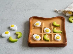 Avocado Toast Duel: Breakfast Tic-Tac-Toe