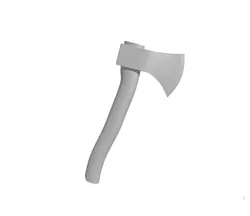 Axe hatchet chopper tomahawk cleaver adze Free 3D Print Model in Hand Tools 446227