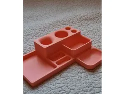 bathroom organizer / toothbrush holder