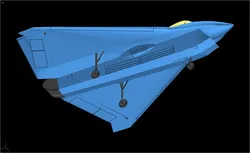 Boeing X-32 Aircraft Solid Assembly Model Free