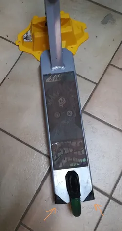 cache arrière pour trottinette