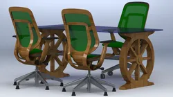 Chair mesh office furniture table meeting