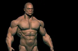 Chinese bodybuilder