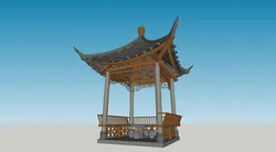 Chinese style pavilion 01