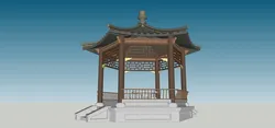 Chinese style pavilion 02