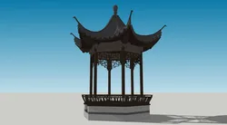 Chinese style pavilion 04