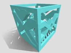 Creality Cloud | MODERN PERFORATED SUSPENDABLE STORAGE BOX | ملفات الطابعة ثلاثية الأبعاد