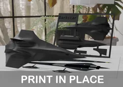 Darkstar plane - Kit Card
