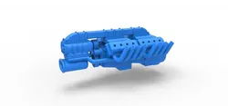 Engine 2 V8 Version 3 Scale 1 to 25 3D Print Model in Vehicle 446667