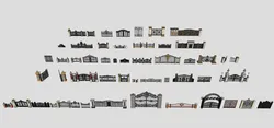 European iron door collection