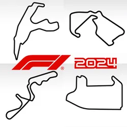 F1 2024 Wallart All Tracks