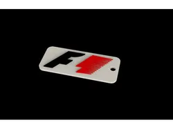F1 old logo keychain