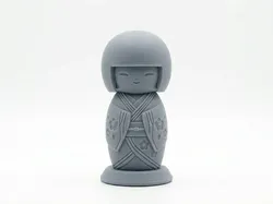 Fișiere pentru imprimante 3D | Fișier 3MF | Japan Kokeshi doll