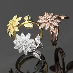 FLOWER DIAMOND RING