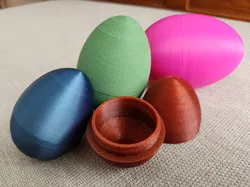 Hollow Easter Egg (Threaded)