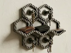 Honey Comb Key Rack
