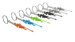 Keychain - Ana Sniper Rifle - Overwatch - Printable - STL files 3D Print Model in Keychains 447197