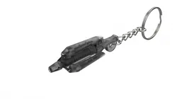 Keychain - Mercy Caduceus Staff - Overwatch - Printable - STL files 3D Print Model in Keychains 447212