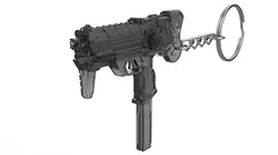 Keychain - Sombra Augmented Blaster - Overwatch - Printable - STL files 3D Print Model in Keychains 447246