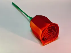 Low Poly Rose - Vase Mode Print [Updated!]