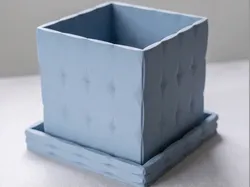 Maceta Minimalista para Plantas de Interior - Modelo de impresión 3D gratuito