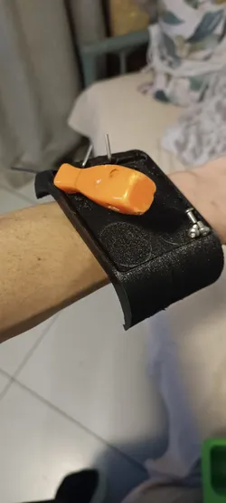 Magnetic Parts Tray and Tool Holder with Wrist Strap