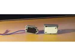 Microswitch housing with Lever