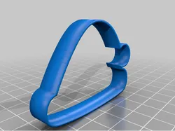 santa hat cookie cutter