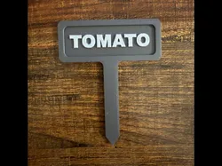Tomato Garden Marker | 3D Print 3MF | Easy To Print