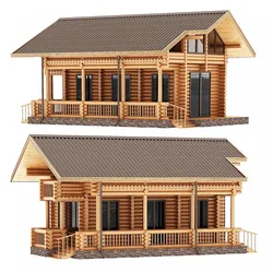 Wooden house 03