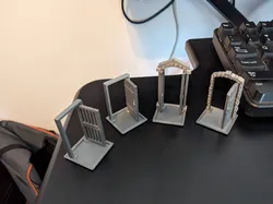 Zombicide 28mm Doors - Snappy - Full Plates