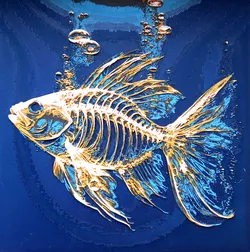 Zombie Goldfish - filament painting