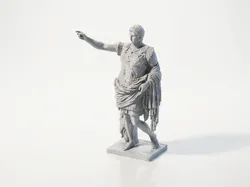 Augustus Prima Porta Classical Statue 3D Printable