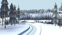 Cartoon Rally Track Sweden