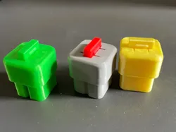 Clicker de botón fidget - Modelo de impresión 3D gratuito
