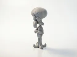 Creality Cloud | Squidward Figurine Cartoon Character 3D Printable | ملفات الطابعة ثلاثية الأبعاد