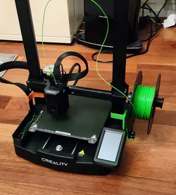 Ender 3 V3 SE/KE Side Spool Holder. Less gantry wobble. Much lower printer height.