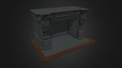 Fancy Victorian Fireplace