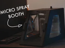 Fișiere pentru imprimante 3D | Fișier 3MF | Micro Spray Booth