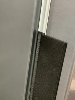 Fridge door seal protection
