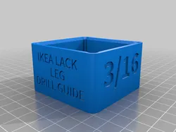 IKEA Lack Table Leg Drill Guide