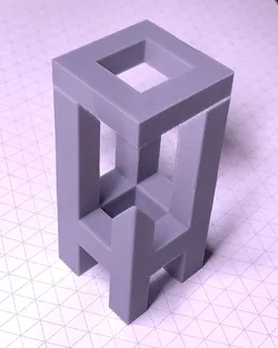 Impossible Tower Optical Illusion