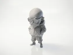 Master Roshi Figurine Dragon Ball Anime 3D Printable
