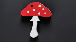 Mushroom Keychain