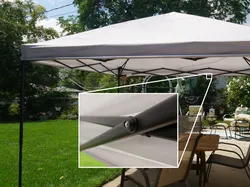 Outdoor canopy nut holder replacement