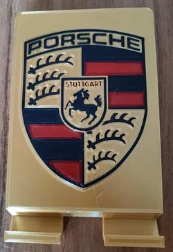 Porsche cell phone holder